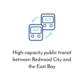 Dumbarton Rail Corridor - High-capacity transportation between Redwood City and the East Bay